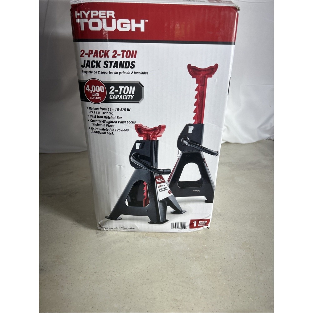 Hypertough 2 Pack Jack Stands